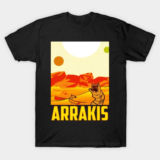 Visit Arrakis T-Shirt by RocketPopInc